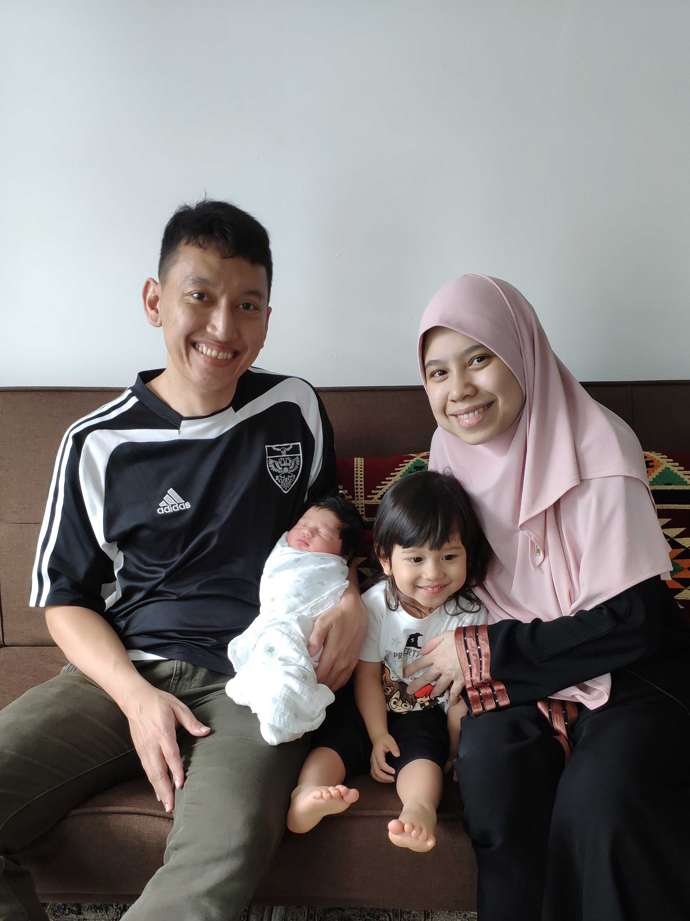 Nadjad and his wife recently welcomed their second-born child. Congrats, Nadjad!