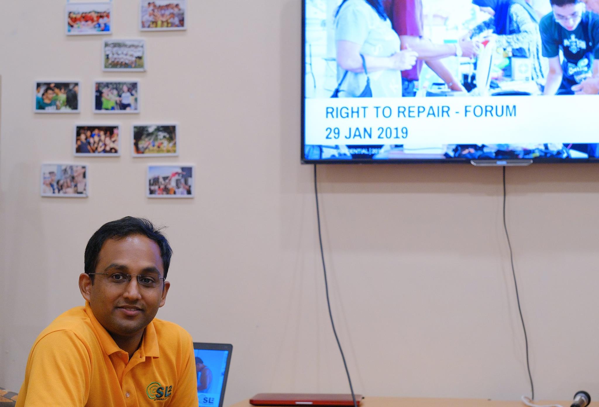 Veerappan was invited back to USP Chatterbox last year for a sharing session during Eco-Fest 2019. 